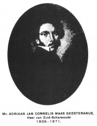 Mr Adriaan Jan Cornelis MG, Heer van Zuid-Scharwoude (1805-1871)